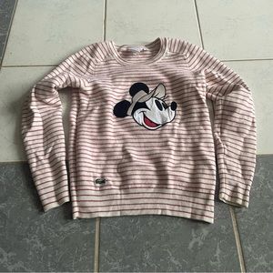 Lacoste x Disney Crew Minnie Mouse
Stripe Sweater